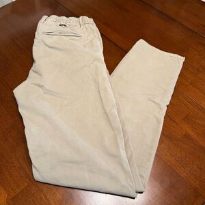 Incotex 1951 Slowear Slim Fit Chino Pants Menโs 34x33 Drawstring Stretch Waist